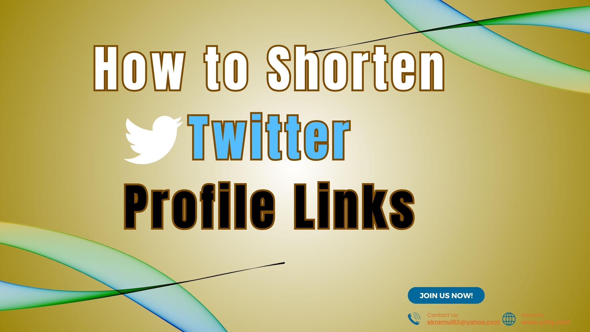 How to Shorten Twitter Profile Links